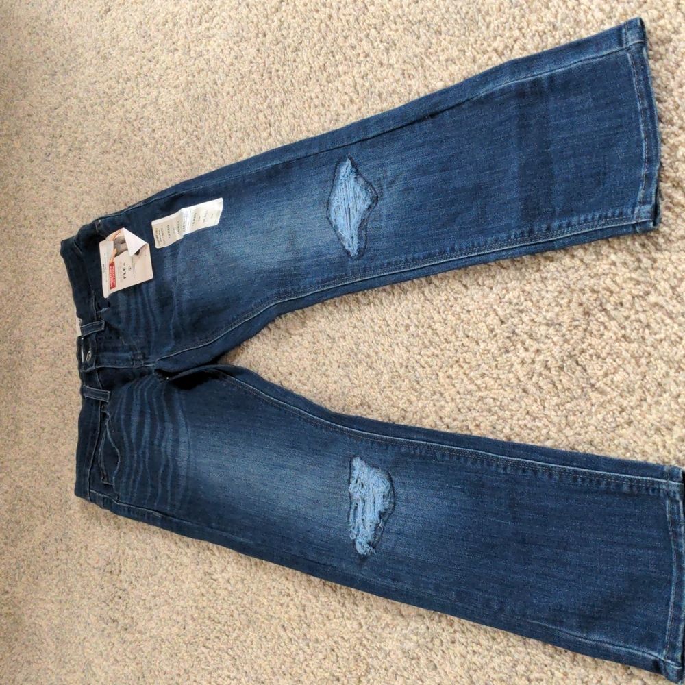 NWT  Boys Size 10 Regular Signature Levi Strauss BoysSuper Flex Slim Jeans